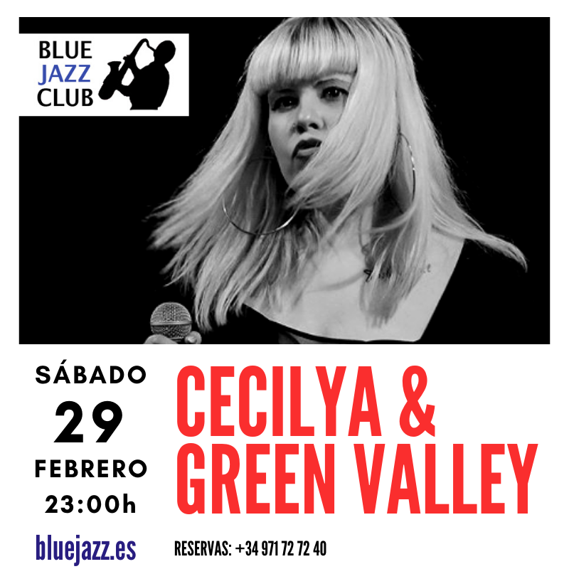BlueJazzClub's tweet photo. 🎸🤩 ¡CONCIERTAZO! Esta noche os esperamos con el R&amp;B de Cecilya Mestres &amp; Green Valley a partir de las 23:00h. Haced vuestras reservas para cenar y disfrutar de la mejor música en directo. 

#bluejazzclub #hotelsaratoga #rythmandblues #cecilyamestres #livemusic #palmademallorca https://t.co/T6Ft2VkKyA
