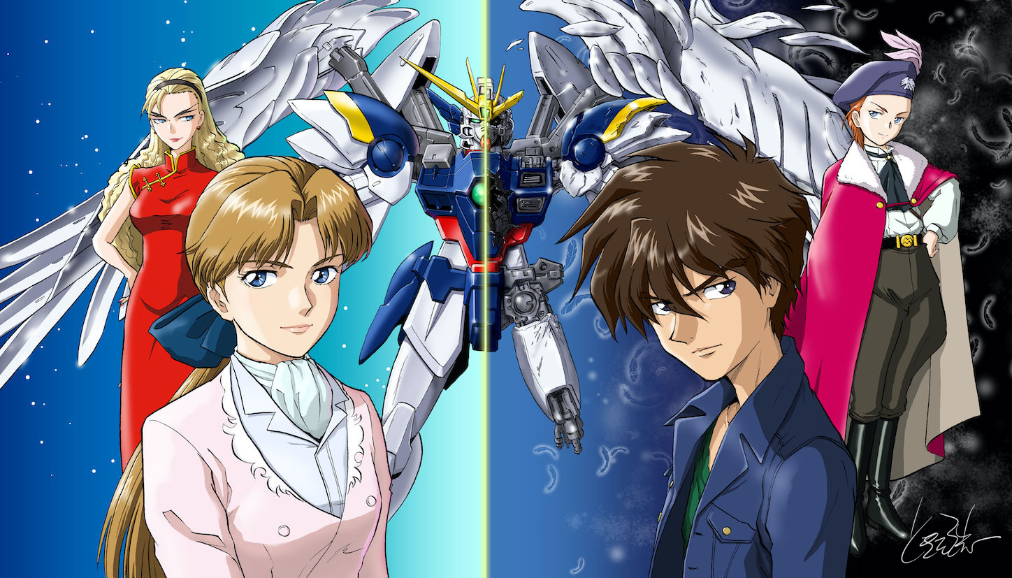 直筆イラスト　ガンダムW ときた洸一 على X: 