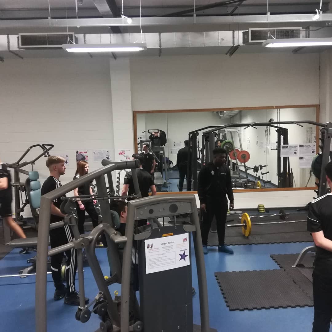 DCCFA's tweet photo. This week has been a test for the players with no field access but every last one of them putting in shifts in the gym &amp; sports hall this week! #nodaysoff #gym #motivation #boxing #fitness #football #Academy https://t.co/PESMHvUpmt