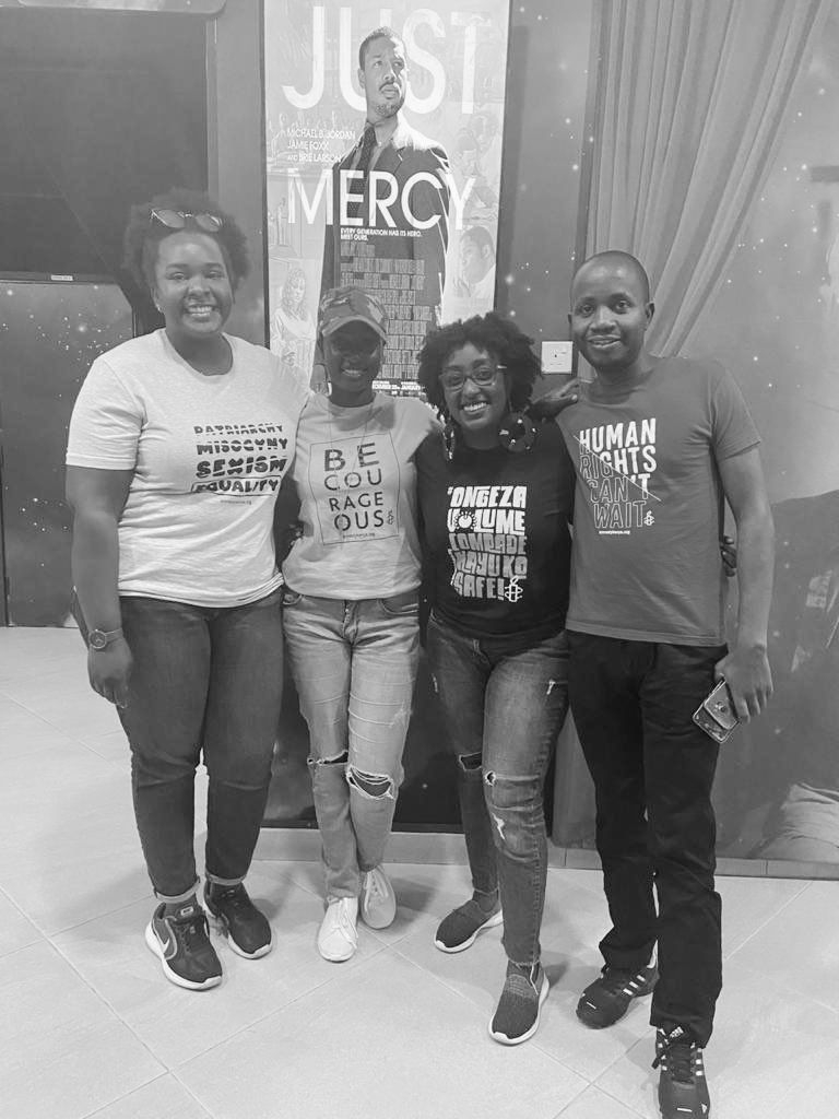 AmnestyKenya's tweet photo. Our team is @WestgateMallKe for the Just Mercy screening and panel discussion with Still We Rise and African Americans in Kenya. Should Kenya abolish the deth penalty?#AbolishDeathPenalty https://t.co/hcnrRZUqfR