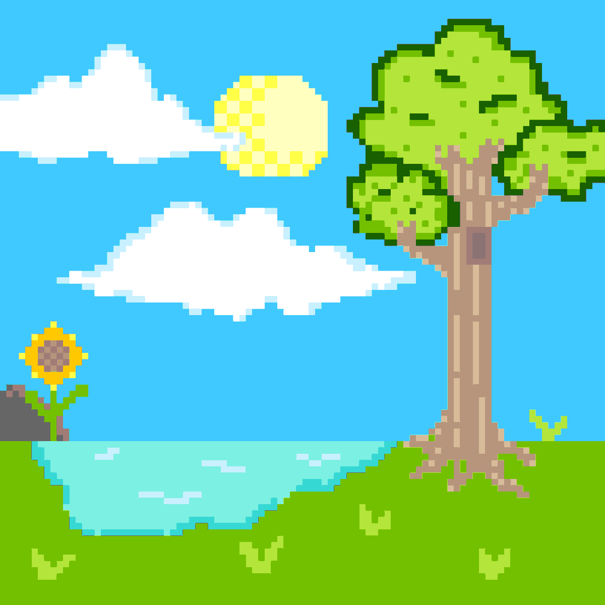 auntumndrop's tweet photo. This was a WIP for a long time kasi nagdadalawang isip ako kung itutuloy ko pa kasi napapangitan na ako. Pero eto na tinamad na ako dagdagan hahahaha #dotpict #pixel #pixelart https://t.co/BHkIyMMv7f