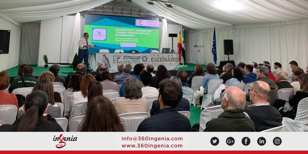 360Ingenia's tweet photo. Ayer vivimos una gran jornada inaugural en 🦅 #FIO2020🦉 Hoy las actividades continúan 🏞🔭

Te esperamos en📍#VillarrealSanCarlos 🙋🏻‍♀️

Accede a nuestra #web 📲 https://t.co/750TQbf7G4 https://t.co/vrjuAPKBAv