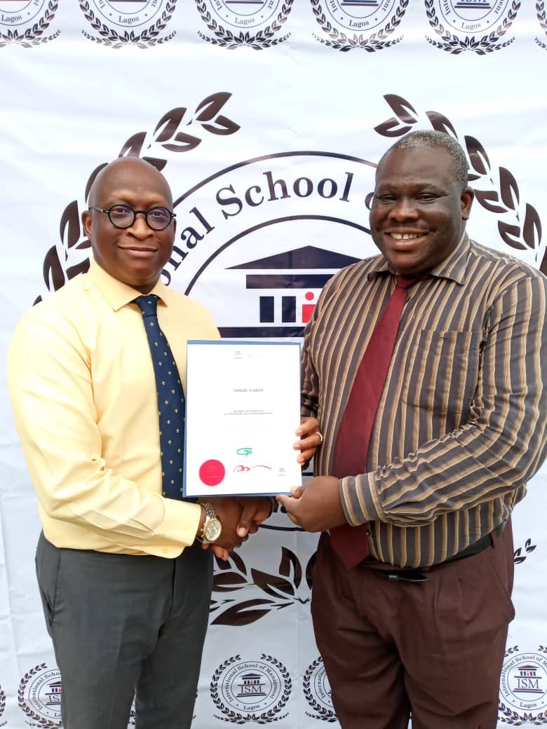 ISMLagos1's tweet image. Pictures from the just concluded Business Sustainability and Corporate Social Responsibility Training.
#ISMLagos #ISMtraining #business #social #society #training #responsibility #leadership #sustainability #knowledge #education #learning #corporate #actionableknowledge