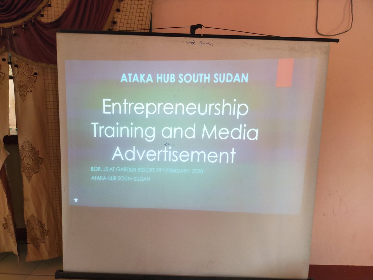 We shall not stop until youths and women are empowered with the skills they need to build their business in creations of jobs for themselves, with support from <a href="/BMZ_Bund/">Bundesentwicklungsministerium</a> through <a href="/intertwilight/">r0g_open culture</a> great work. <a href="/undpsouthsudan/">UNDP South Sudan</a> <a href="/NLinSouthSudan/">Embassy of the Netherlands in South Sudan</a> <a href="/weareGIG/">Global Innovation Gathering</a> <a href="/AfriLabs/">AfriLabs</a> <a href="/eatBCH_SS/">eatBCH South Sudan</a> <a href="/USAID/">USAID</a>