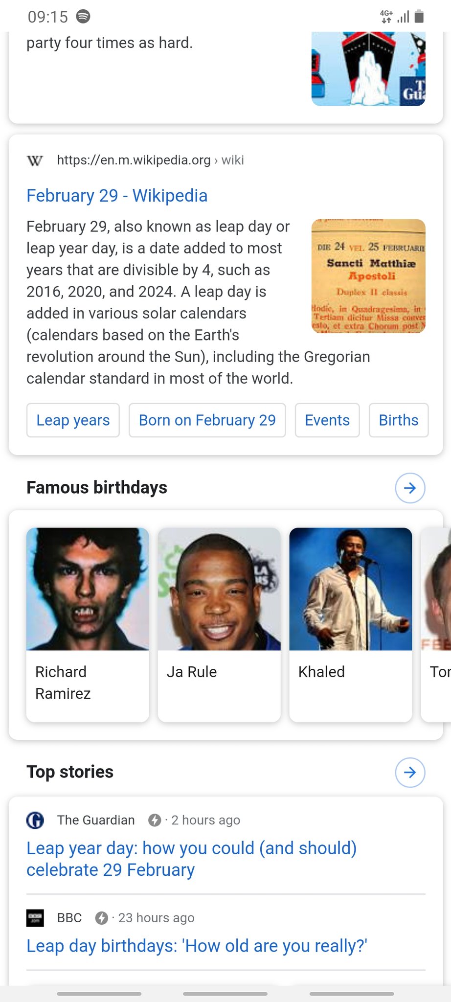 Oh geez happy birthday Richard Ramirez and Ja Rule I guess. 