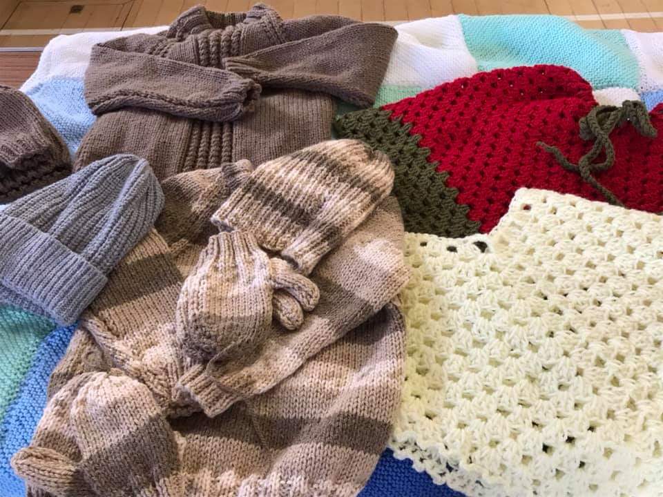 Thank you so much to our knitters far and wide - March 4th @EdinDirectAid slideshow/talk 1pm to update on their work with refugees  - Do come along 💕 🧶 🧶😇