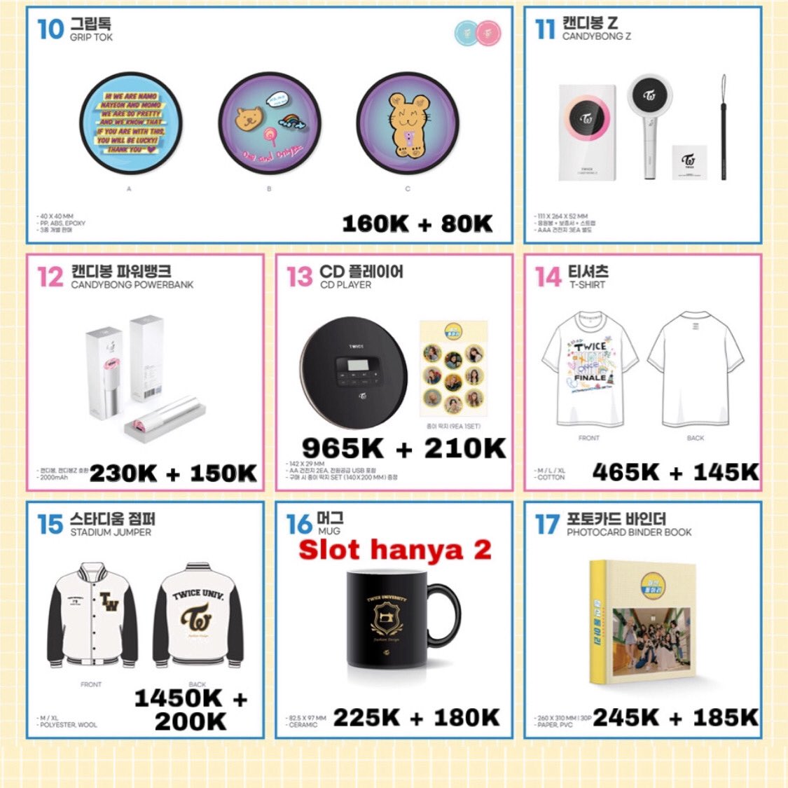 banilla_id's tweet photo. RT please, thanks☺️
TWICE UNIVERSITY Twicelights Finale Merchandise
Order:
Batch 1: ~s/d 2 Maret 2020
Batch 2: s/d 7 Maret 2020
Order:
Line official @banilla.id (pakai @)
Atau https://t.co/G9PxN2oh1U
#twiceuniversity #twicemerchandise #twicelightsfinale #banillatwice https://t.co/BV5sX3NTvd
