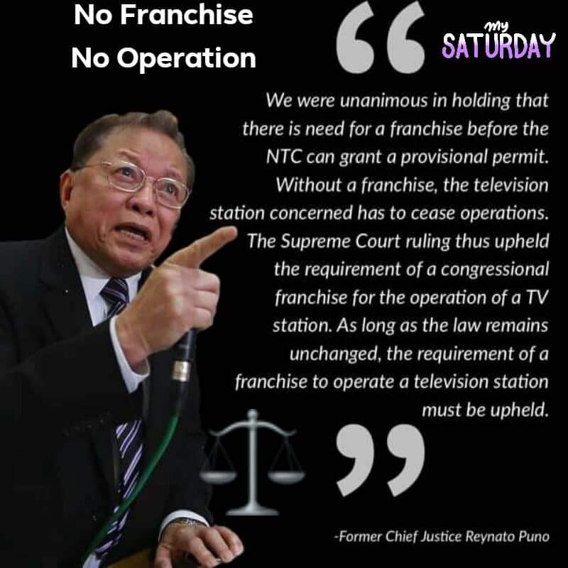 efrenmd's tweet photo. #MyFeb2020Post
Kung walang prangkisa hindi pwede mag-operate. Let that sink-in.
Renew your franchise first. https://t.co/ognnGXh4H0