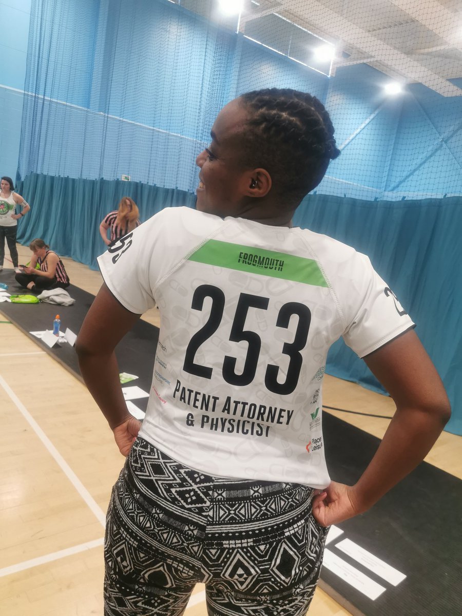 monifa_monifa's tweet photo. I'm at a roller derby outreach event today called STEMRoller!
I'm here alongside other women and non-binary STEM professionals to inspire the next generation 😎😎
#stemroller #stemoutreach #rollerderby #stem #womeninstem #nonbinaryinstem #patentattorney #physicist #inclusivity https://t.co/CBt5JxgBRX