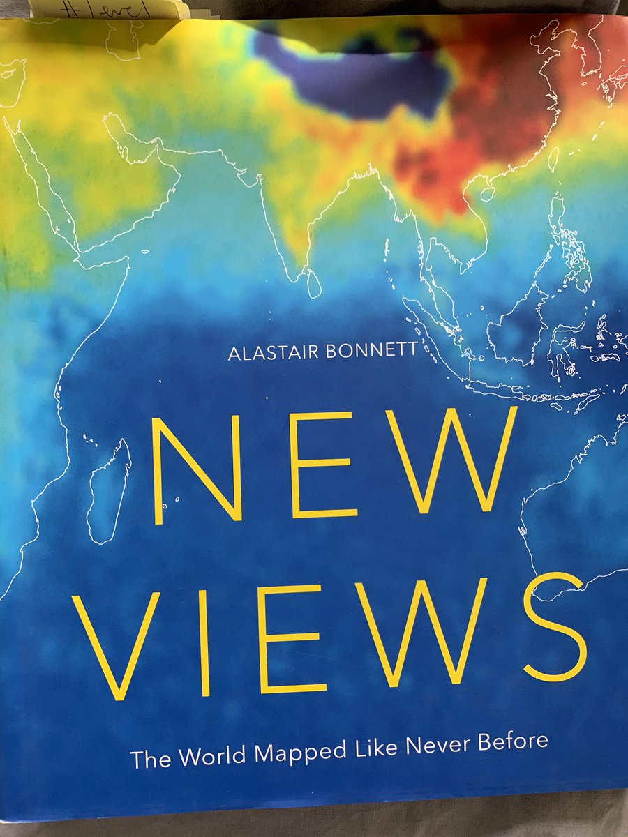 Ms_N_Hatch's tweet image. Great book with amazing maps. Very colourful- great for wall displays. Good maps to start discussions on some topical issues. #walldisplay #geography