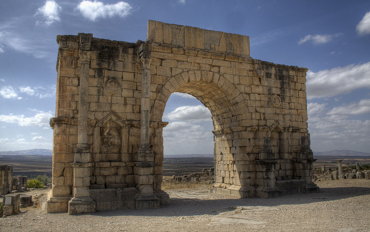 The Arch of Caracalla at Volubilis (Marruecos)