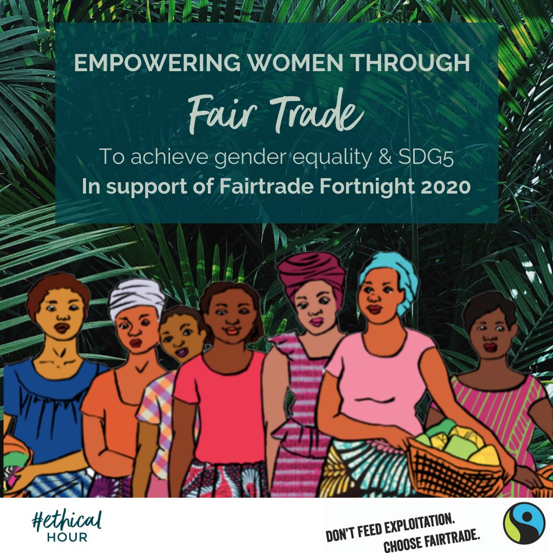 On Monday we're talking about how to empower women through #Fairtrade, in support of #FairtradeFortnight!

Join the conversation, 8pm UK time, with:
<a href="/thelilfairtrade/">Lilfairtrade Shop</a> <a href="/ethicalstore/">Ethical Superstore</a> <a href="/herStoryPR/">Helen - HerStory PR</a> <a href="/lilyandmortimer/">Lily & Mortimer</a> <a href="/SharedIntFdn/">Shared Interest Foundation</a> @PacariUK
