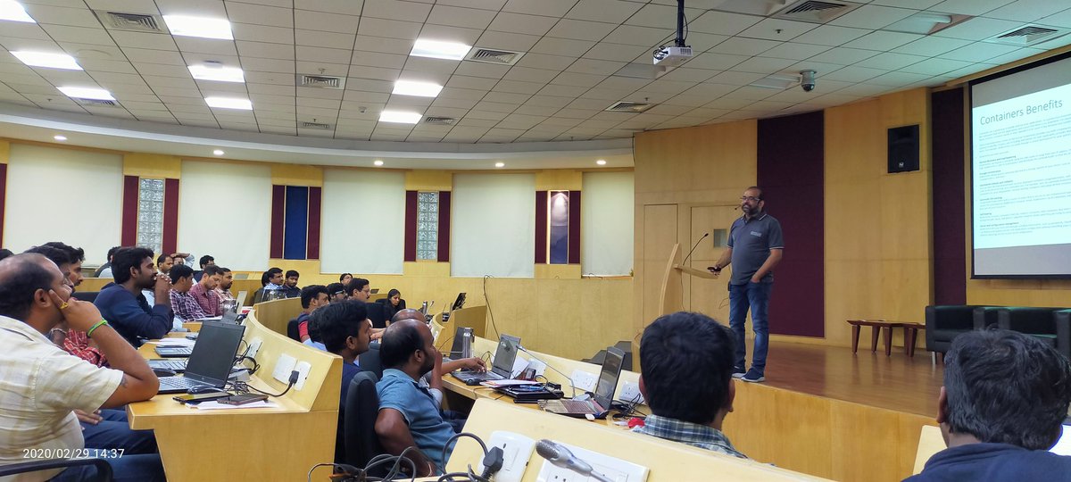 Shanmugasundarz's tweet image. #Kubernetes is a portable, extensible, open-source platform for managing containerized workloads and services, that facilitates both declarative configuration and automation. @geeksinsights @AIOUG @tech_mahindra

Excellent #AHandsOnExperience #DevOpsForDBA frm Mr Suresh Gandhi 💐