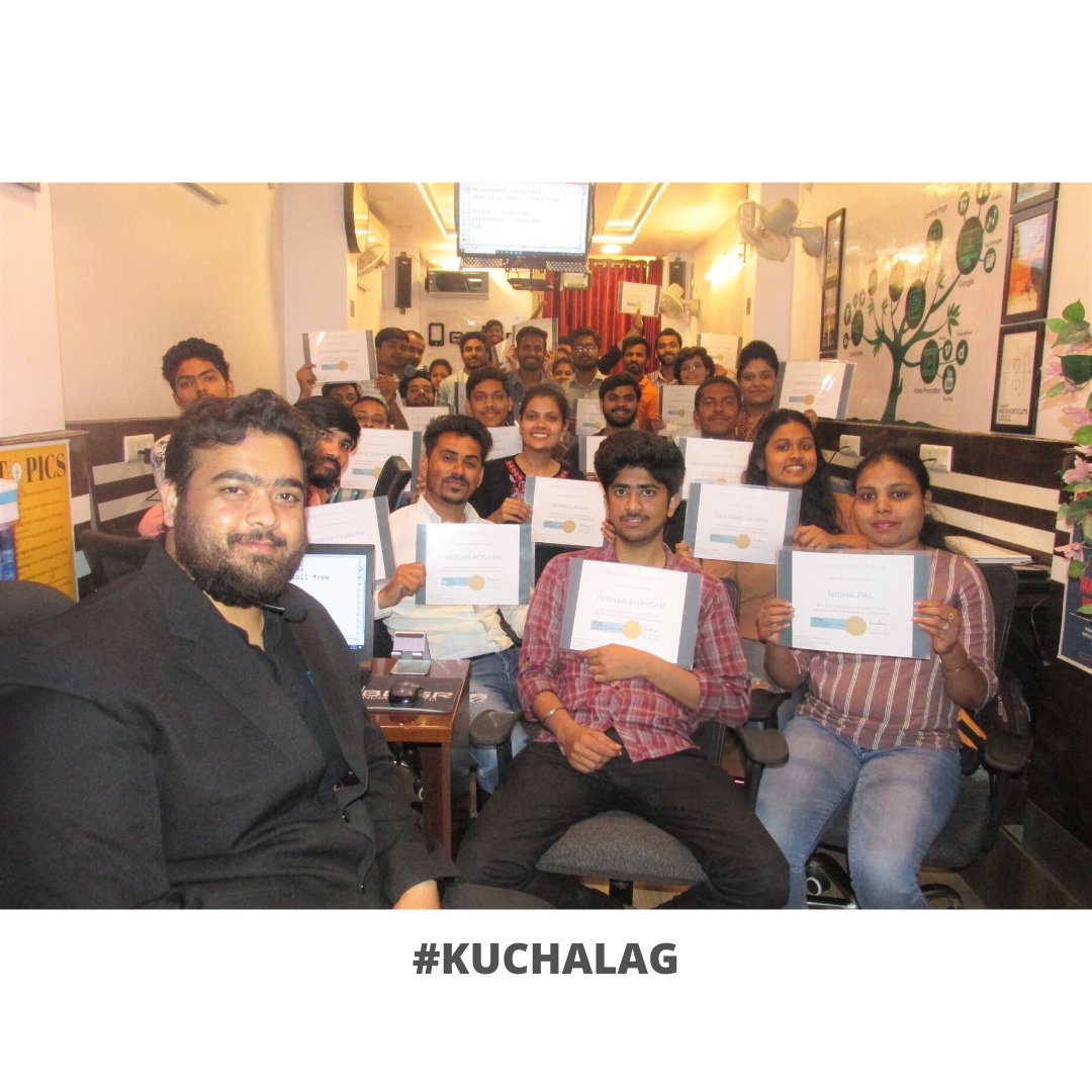 obligrr's tweet photo. Got Certified Free Digital Marketing Training from Obligr™ India Pvt Ltd
#kuchalag #obligr #digitalmarketing #CloudTelephony #Bulksms #Bulkvoicecall #tollfree #ivr #shortcode #longcode #Bulkwhatsapp #internetmarketingservices https://t.co/2xFeLWXeHj
