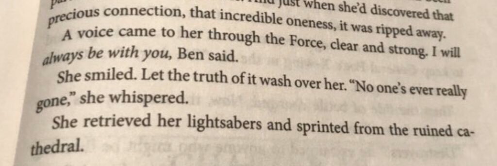 I love you Ben Solo :-(