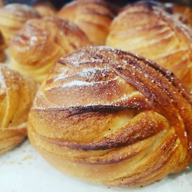It's a good day to be an eater of cardamom spinners. #cardamom #cardayum