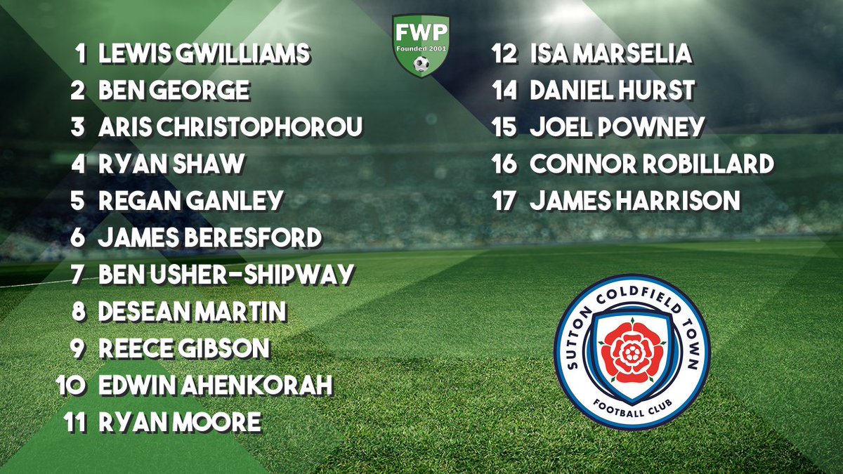 FWP Sutton Coldfield Town tweet media