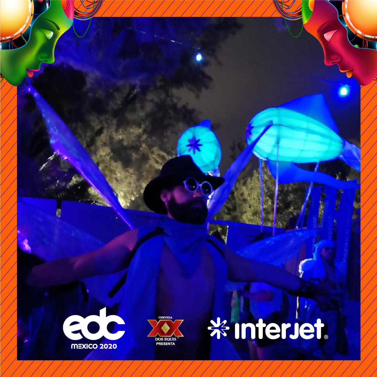 interjet's tweet photo. Los beats y la fiesta no pararon en toda la noche 😎 #InterjetEDC https://t.co/OUjxLyY285