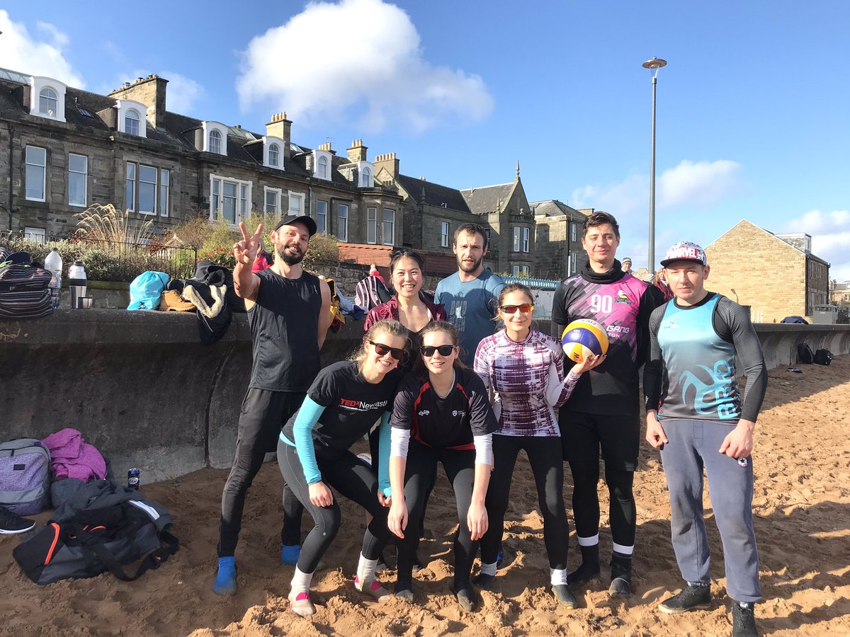 #1DAYMORE4VOLLEYBALL What a day we have had celebrating one extra day in the year to play our sport! We celebrated alongside <a href="/CEVolleyball/">European Volleyball</a> <a href="/scottishvb/">Scottish Volleyball</a> <a href="/RDOeast/">SVA RDO EAST</a> <a href="/PortobelloCSH/">Portobello Community Sports Hub</a> <a href="/sportscotland/">sportscotland</a> Thanks to everyone for a fun day at the beach... in Scotland ... in February! 💪 🏴󠁧󠁢󠁳󠁣󠁴󠁿