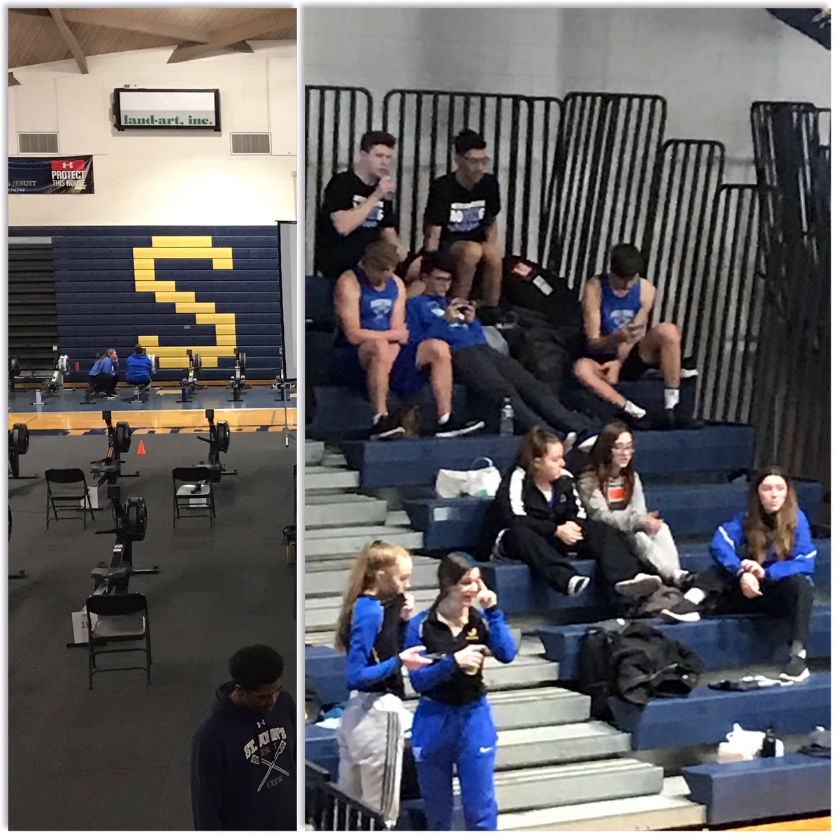 St John’s ERGATTA!!! Spring 2020 is off to an exciting start.  Cheering on our GENERALS!!