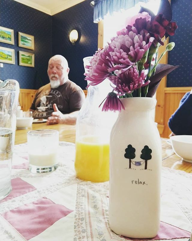 Thanks, I am! #relax #seyonlodgeknitretreat #vermontbyvermonters #bestbreakfastever #localvore ift.tt/386A78V