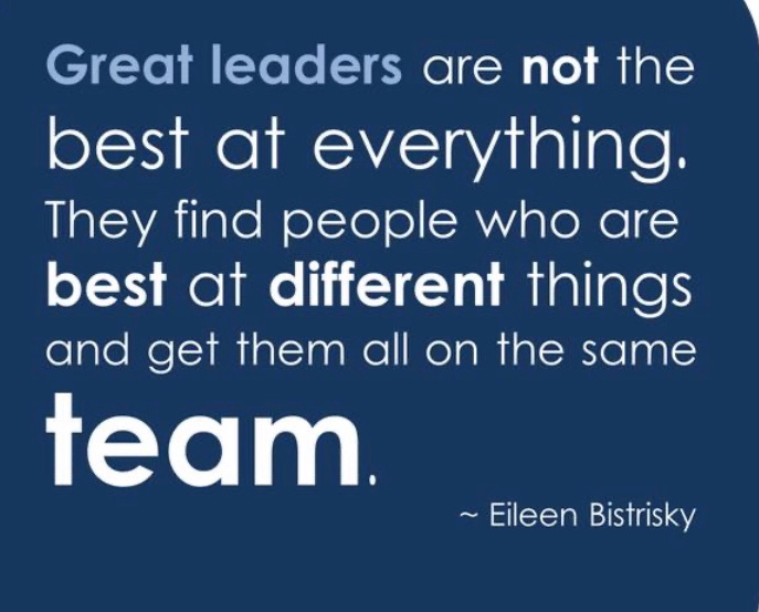 A2. Leaders understand the best teams have people w/ different strengths that allow everyone to be empowered and maximize their strengths.  #LeadUpChat
