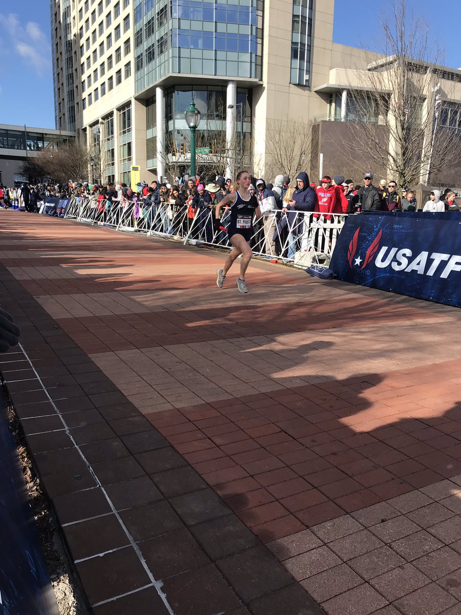 So proud of our girls 4x1600 team for placing 5th on this windy marathon morning!! Congrats to our friends @MaristDistance on 2nd place and <a href="/BTTitansAD/">Blessed Trinity Athletics</a> on the win!