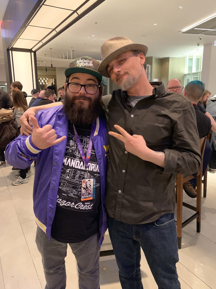 Just me and my favorite Canadian <a href="/The_Jedi_Ras/">J. M. Clark</a> at <a href="/c2e2/">C2E2</a>  #poipodcastnetwork #makepod <a href="/POIpodcast/">POI Podcast</a>