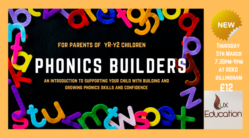 lux_education's tweet photo. #phonics workshop @RokoGillingham coming up this week.

https://t.co/mzwJLpd8la https://t.co/Sm02nspceP