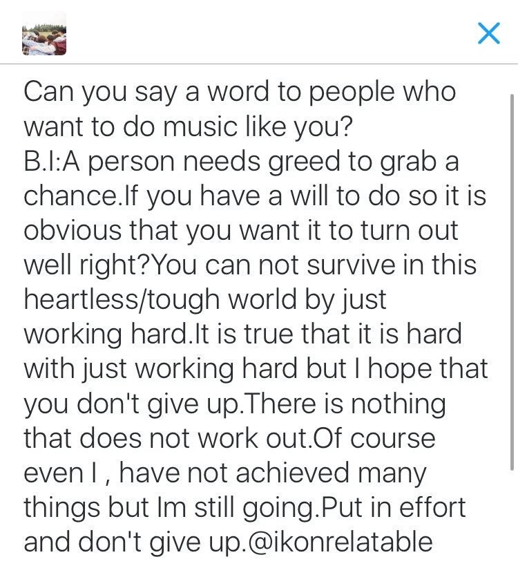 29th February 2020"It's important to appreciate even the smallest moments of when u're happy because u don't know when u'll be happy again""Good things remain as a memory, bad things as an experience"Ur words always inspire me Bin-ah  #InspirationalHanbin  @ikon_shxxbi