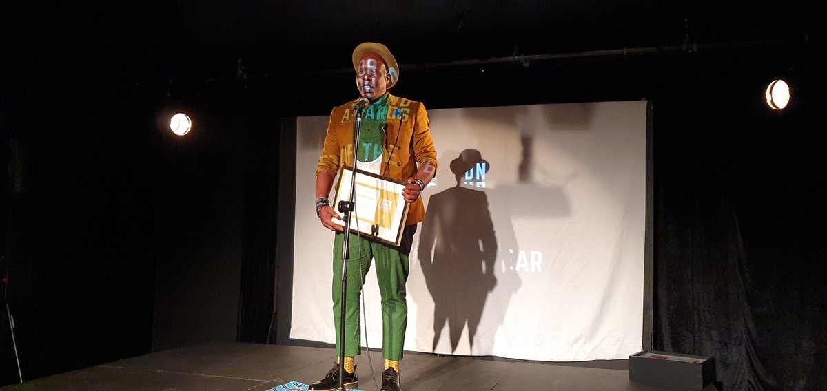 WordNSound's tweet photo. Congrats to our first 3 winners;
- @soetry_sa: Poetry League Champion 
- @noxolodesire: Best Newcomer
- @KMguzulo: Poet of the Year
#WNSAwards https://t.co/hrujRfTsG6