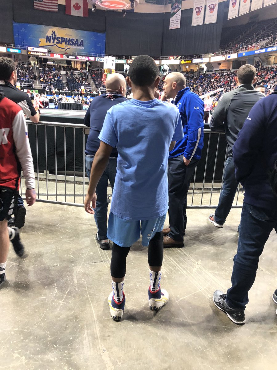 BCSD_Wrestling's tweet photo. We are ready for some wrestling! Chris is on deck for mat 6 https://t.co/O2x2VKNO5B
