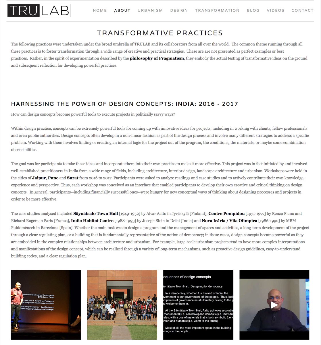 TRU_Lab's tweet photo. I'm passionate about working collaboratively to test theoretical ideas and design transformative practices. Through TRULAB: Laboratory for #DesigninUrbanTransformation, I learn from practicing around the world: https://t.co/mEGohF0ivk #GlobalUrbanisms
#ResearchAsPractice https://t.co/SU1vvM8Bpv