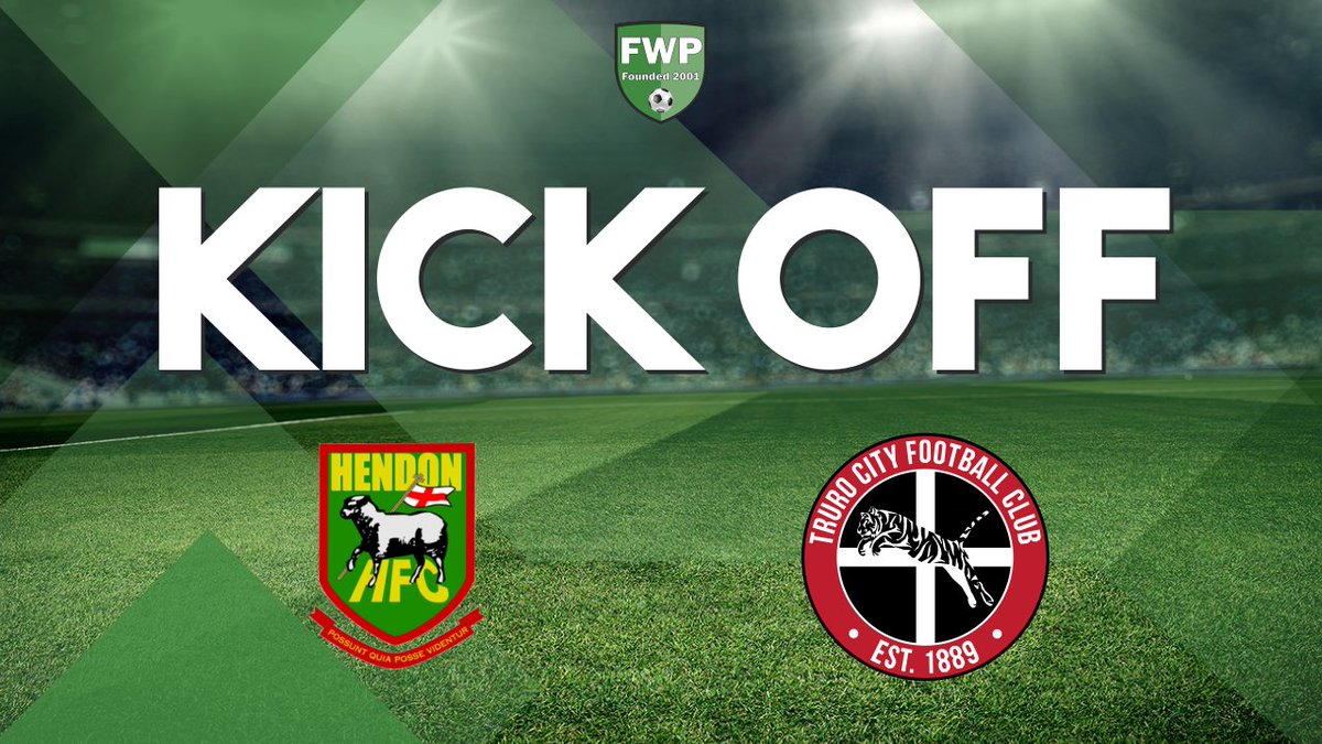FWPTruroCity's tweet photo. KICK-OFF: @FWPHendon v @FWPTruroCity https://t.co/DJpc22Pgu5 https://t.co/k9dO2yd93c