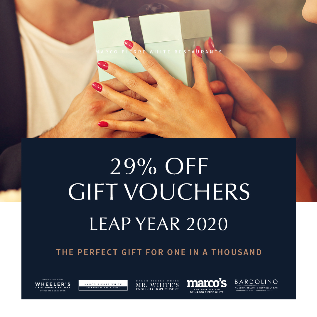 ChopWhitechapel's tweet photo. How will you be spending your extra day today? 🤔
Why not make the most of our leap year offer - claim 29% off MPW gift vouchers here → https://t.co/yrhl7ALttA https://t.co/78o7eJKByv