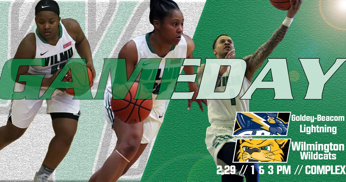 WilmUAthletics's tweet photo. #GAMEDAY!!! #SeniorDay for #WilmUWBB and #WilmUMBB as we end the 2019-20 regular season with crosstown rivals Goldey-Beacom! Tip-off starts at 1:00 pm. #FREE #LetsGoCats
#WilmUWBB 📊: https://t.co/J9YgreAFKL
#WilmUMBB 📊: https://t.co/bVFJx6ty3O
🎥: https://t.co/Wfky8fKJ0i https://t.co/WtMInGzUtd