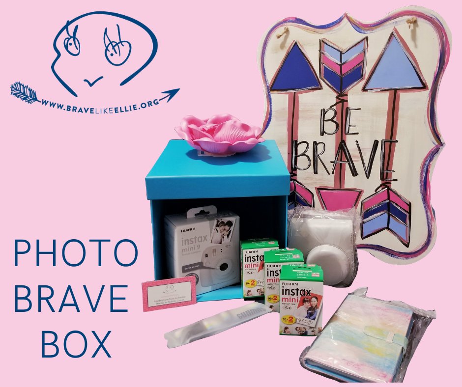 Photos are one of the ways that we like to support families affected by pediatric cancer. We love these instant print film cameras and so do our families! 

#BravelikeEllie
#Takethepictures