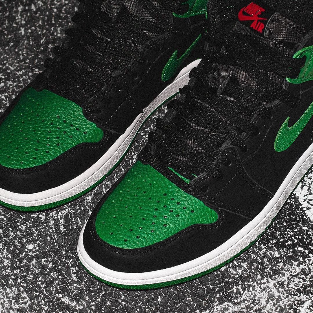 jordan 1 pine green shoe palace