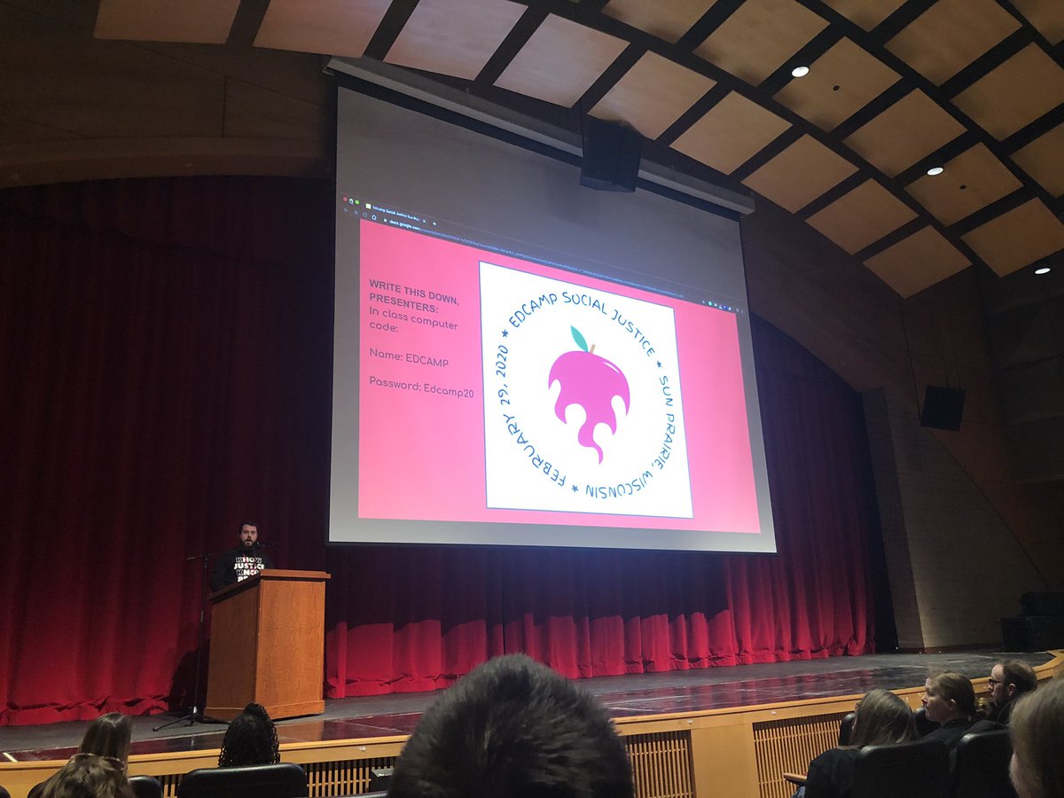 Ed camp kick off! #edcampsocialjustice