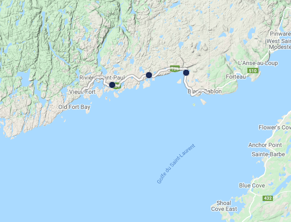 GGenierC's tweet photo. La route 138 est de nouveau ouverte en Basse-Côte-Nord ce samedi #icicn https://t.co/s1JUsEdSLI