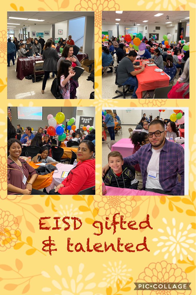 JoeAMontalvo's tweet photo. EISD gifted &amp; talented conference is happening at the Burleson Center this morning with our awesome students, parents and teachers! #EISDgiftedandtalented https://t.co/Iu7oAcyVIB