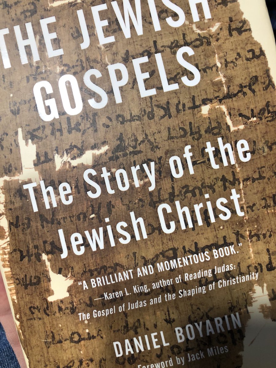 didymus_sumydid's tweet photo. #DanielBoyarin argues in his book, “The Jewish Gospels” that the coming of the Suffering Messiah was fully imagined in the ancient Jewish texts. #Messiah #SonOfMan Photo Source: https://t.co/uJTWLmwRty https://t.co/abKCV7wZbK