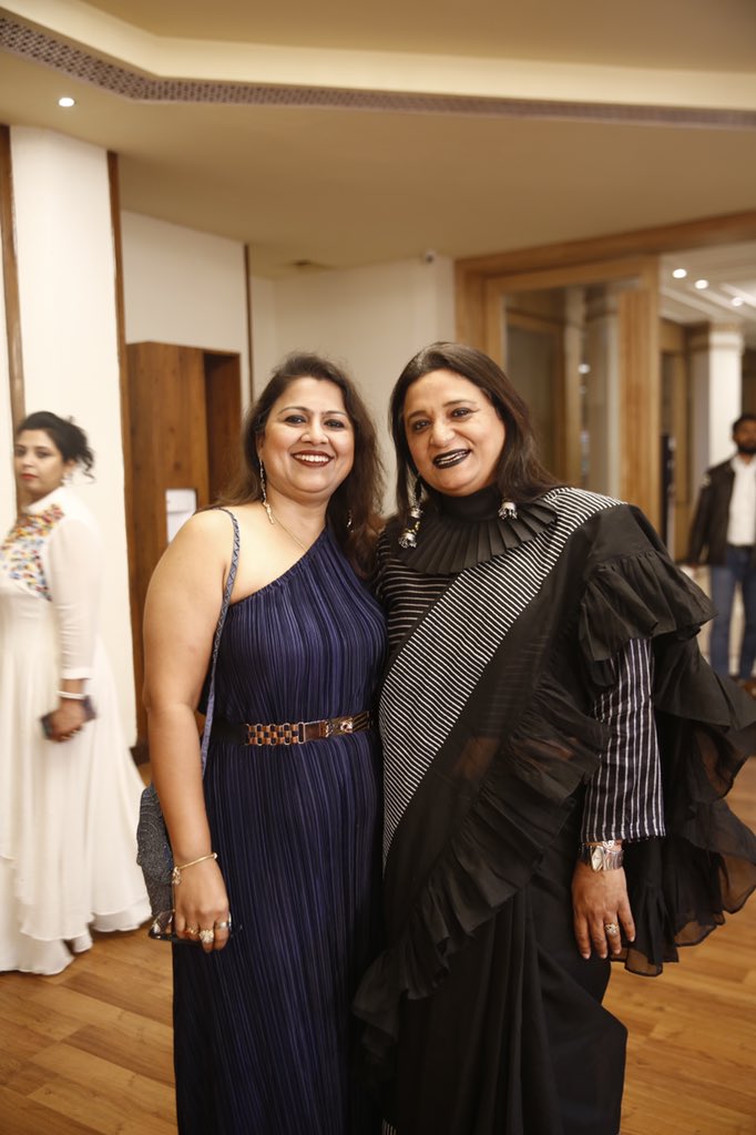 JKTyreRacing's tweet photo. All dust and speed is replaced with sumptuous and glamorous party setting! 
Here we are for the Award Night.

@JKTyreCorporate  
#livedriven #shesgotthedrive #timeswomensdrive #driveforchange #awardsceremony #awardsnight #womenempowerment #womenpower #jktyre https://t.co/ddfzHoQaVG