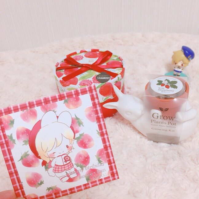 み、みて〜〜、、!!!!しまちゃんがお祝いしてくれたの、、???本当にありがとうありがとう〜〜???? 