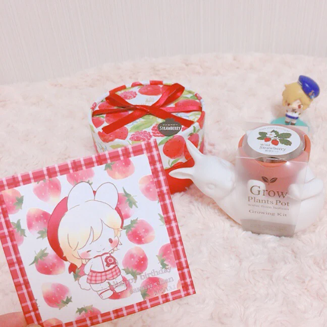 み、みて〜〜、、!!!!しまちゃんがお祝いしてくれたの、、???本当にありがとうありがとう〜〜???? 