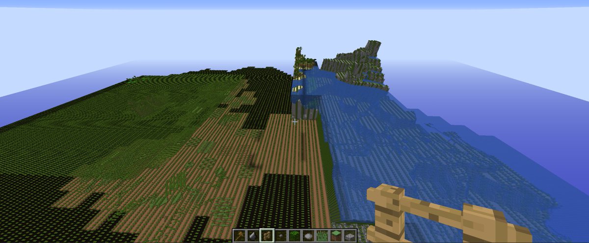 RDPolarity's tweet image. So um... kinda accidentally turned the entire world into oak leaf hedges. @PixelSq #heatattack #QualityContent #WeArePixelSquared