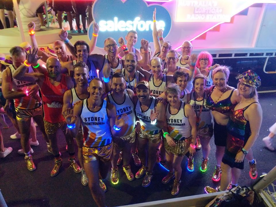 Happy Mardi Gras <a href="/sydneymardigras/">Sydney Gay and Lesbian Mardi Gras</a> We are just about ready to step off! What Matters? Absolutely everybody!