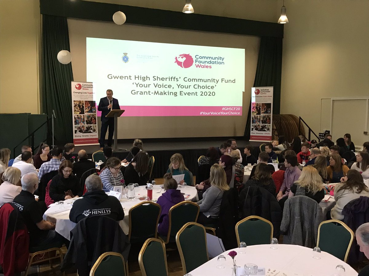 GwentDPCC's tweet photo. Delighted to be at @of_gwent #YourVoiceYourChoice #GHSCF20 listening to the inspiring ideas from young people and volunteers to make a real difference in communities across Gwent supported by @GwentPCC @foundationwales https://t.co/xKmbCNTOKB
