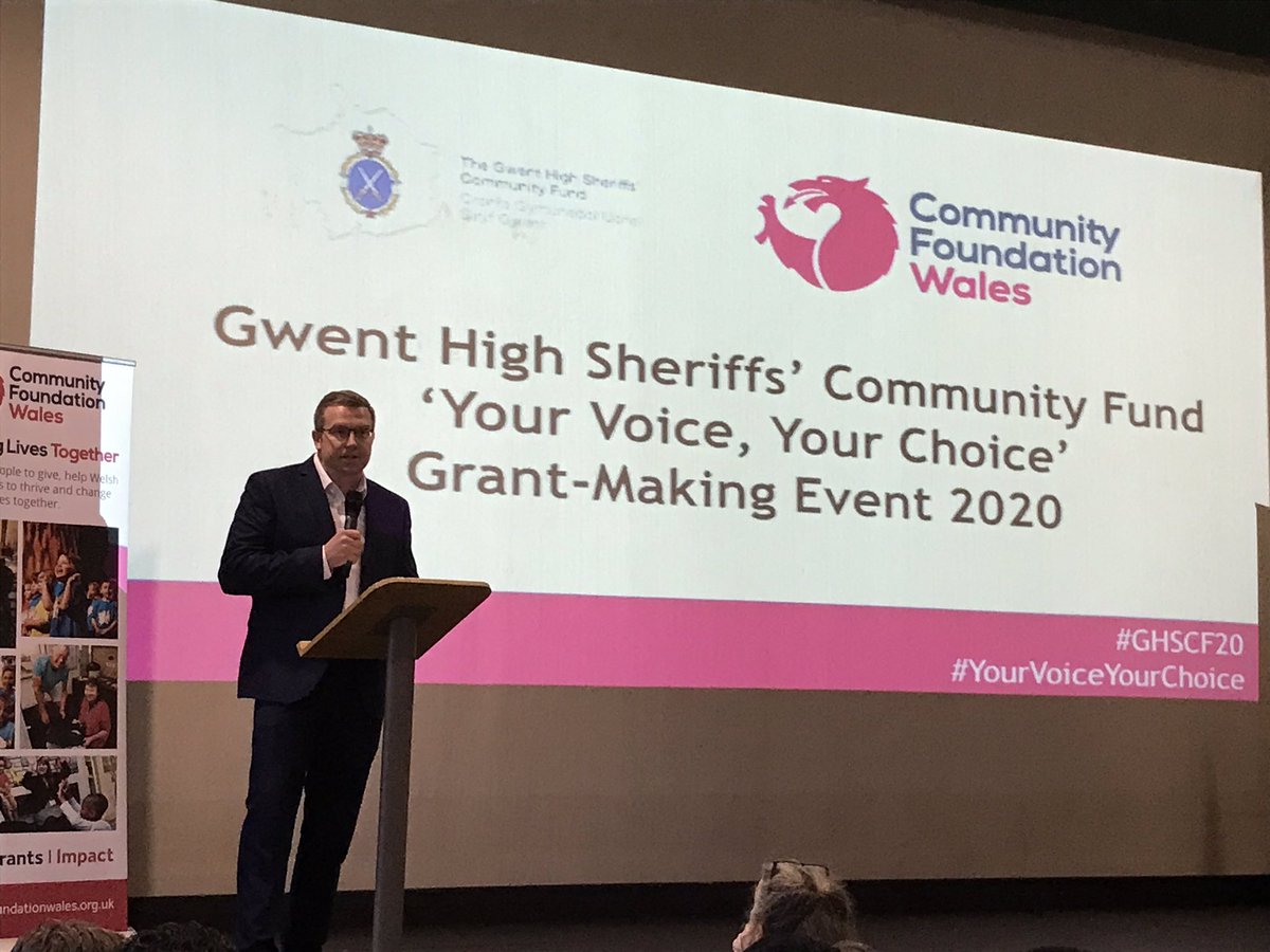 GwentDPCC's tweet photo. Delighted to be at @of_gwent #YourVoiceYourChoice #GHSCF20 listening to the inspiring ideas from young people and volunteers to make a real difference in communities across Gwent supported by @GwentPCC @foundationwales https://t.co/xKmbCNTOKB