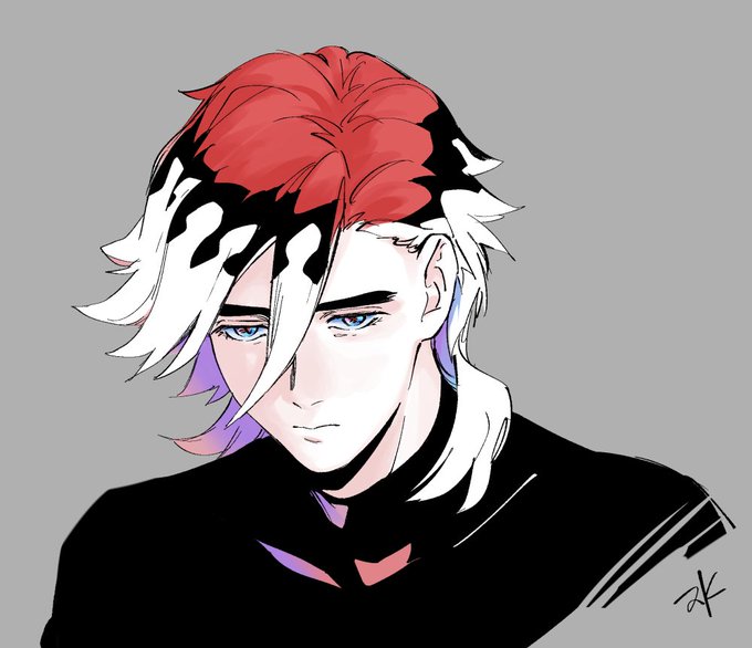 akさんがTwitterに投稿した童磨(鬼滅の刃)のイラスト。